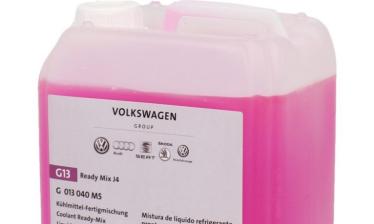 Sustitución anticongelante G13 grupo Vag