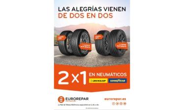 2x1 NEUMATICOS DUNLOP Y GOODYEAR