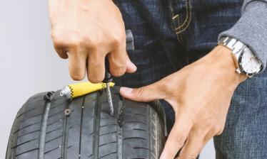 Reparación de pinchazo