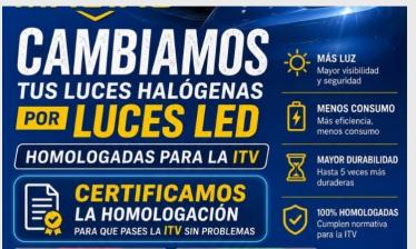Cambio a Luces Led